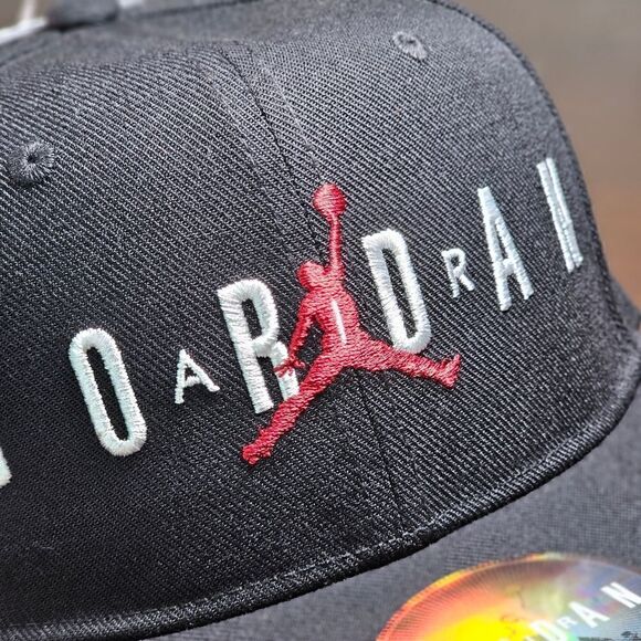 Air Jordan 1 2 3 4 5 6 11 12 13 OG Retro Bred Infrared Hat Snapback Cap Jumpman - Picture 9 of 14